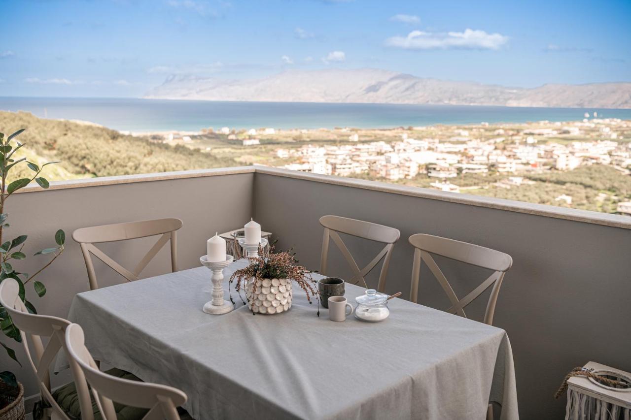 Emmanuel'S Sea View Luxury Apartment Kíssamos Buitenkant foto