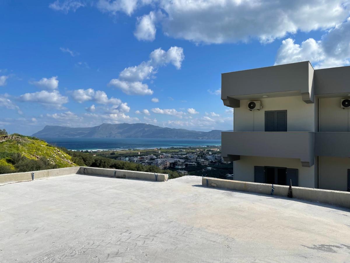 Emmanuel'S Sea View Luxury Apartment Kíssamos Buitenkant foto