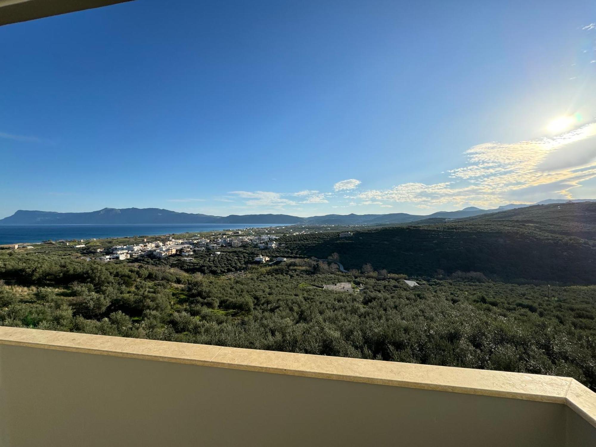 Emmanuel'S Sea View Luxury Apartment Kíssamos Buitenkant foto